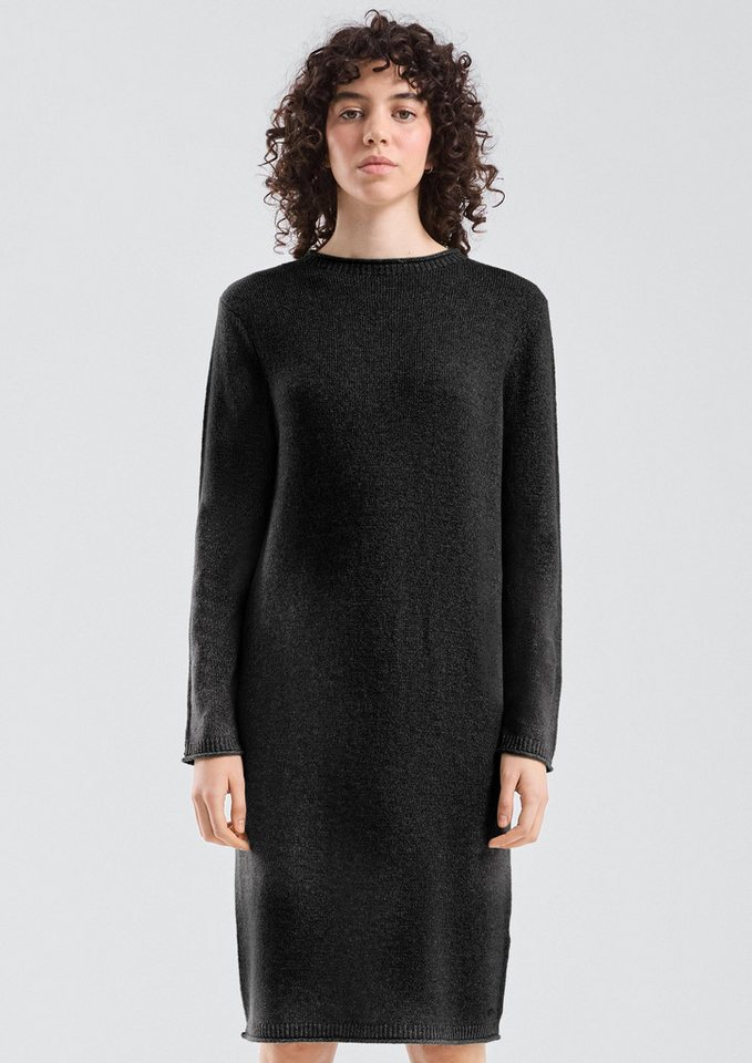 QS Midikleid Kleid Meliertes Strickkleid von QS