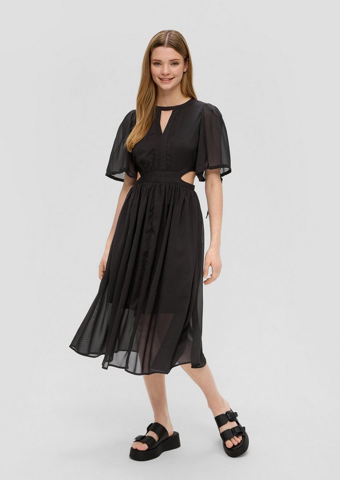 QS Minikleid Kleid Midikleid mit Cut-out von QS