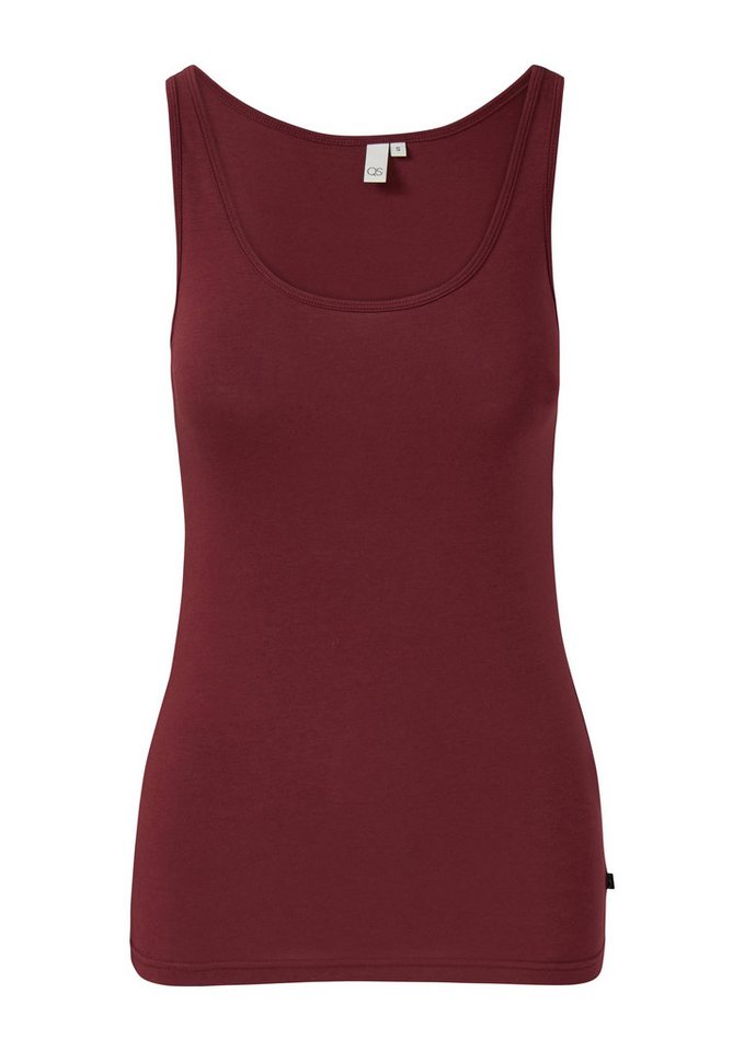 QS Muskelshirt T-Shirt Top aus Baumwolljersey von QS