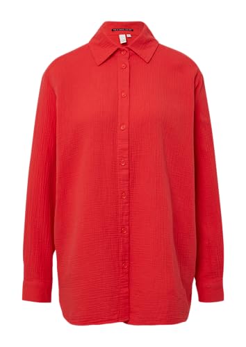 QS Musselin-Bluse rot 38 von QS
