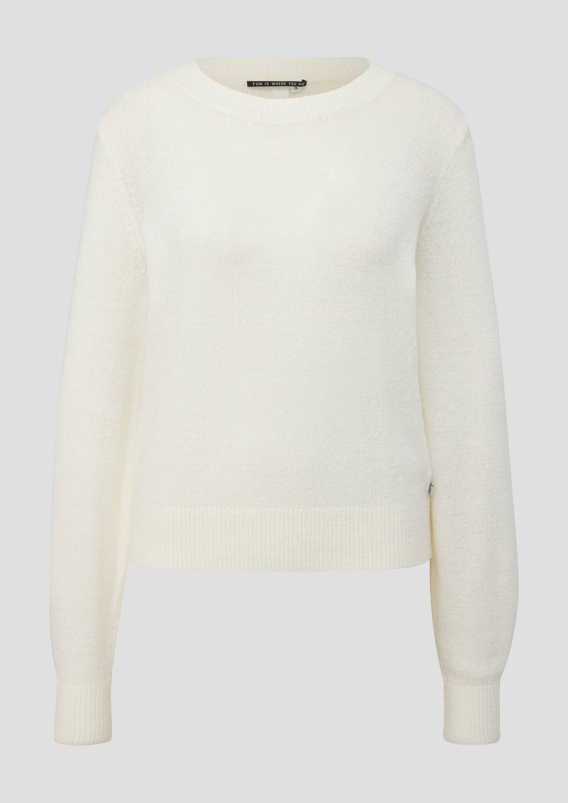 QS - Pullover aus Strick, Damen, creme von QS