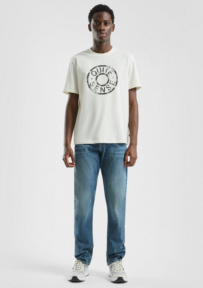 QS Regular-fit-Jeans Jeans-Hose PETE Denim Pete/ Regular Fit / Mid Rise / Straight Leg von QS