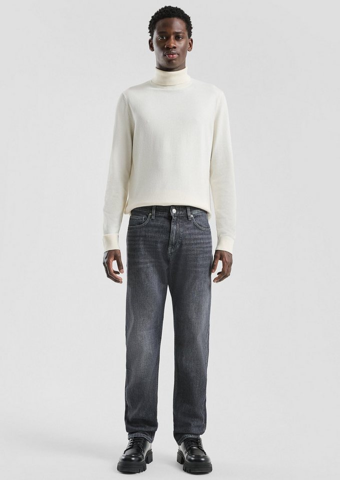 QS Regular-fit-Jeans Jeans-Hose PETE Denim Pete/ Regular Fit / Mid Rise / Straight Leg von QS