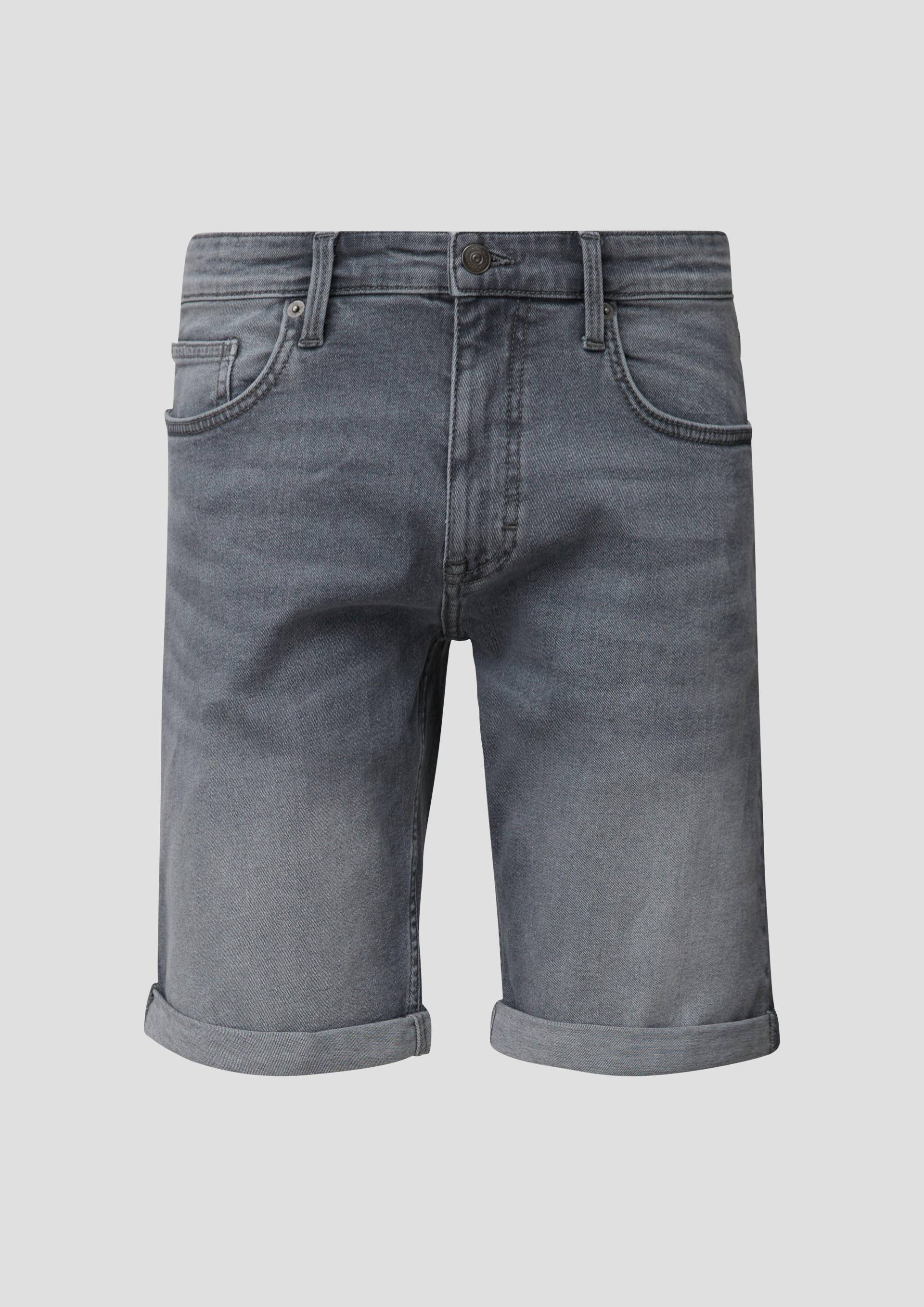QS - Regular: Shorts im Denim-Look, Herren, grau QS - Regular: Shorts im Denim-Look, Herren, grau von QS
