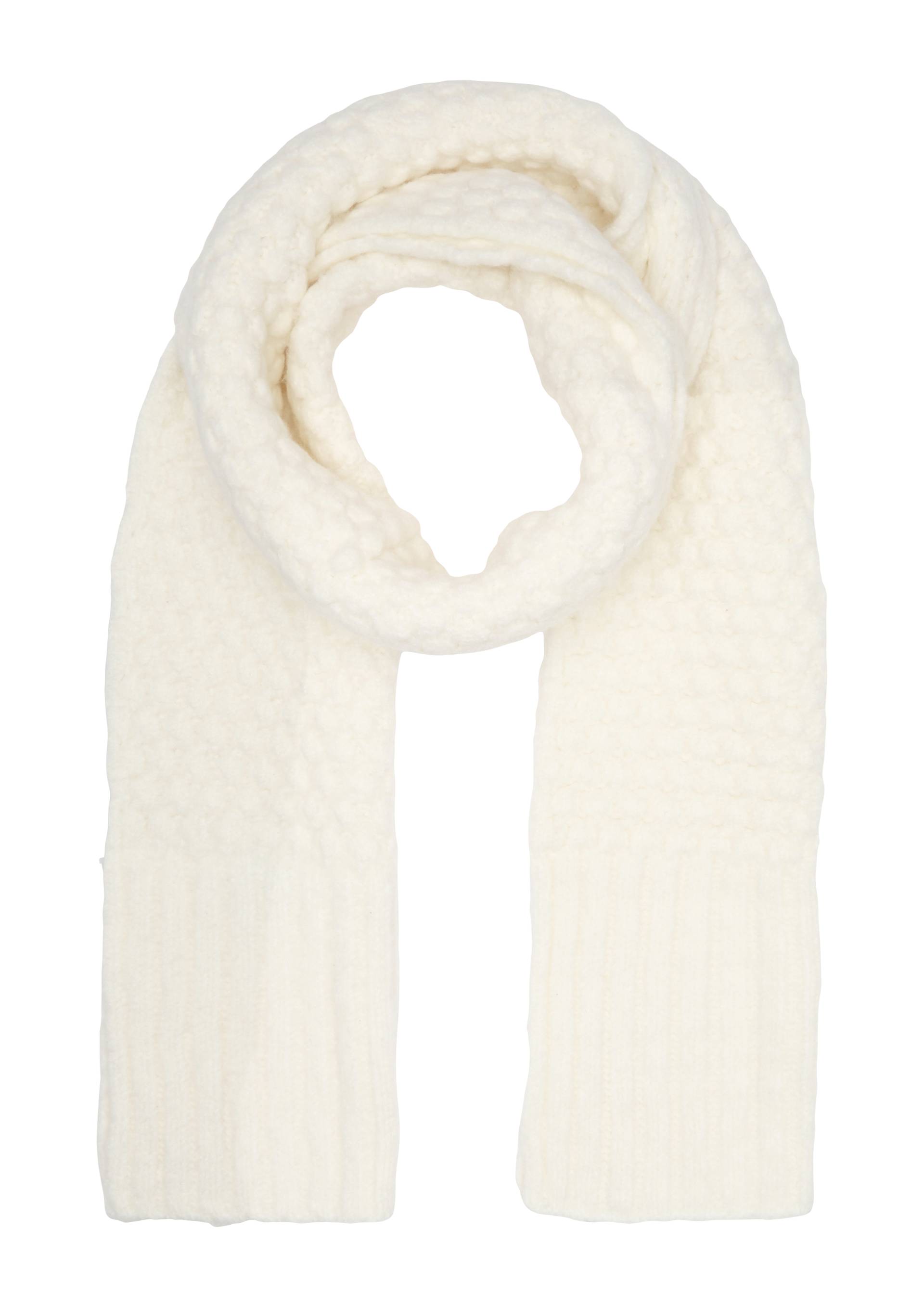 QS - Schal mit Musterstruktur, Damen, creme QS - Schal mit Musterstruktur, Damen, creme von QS