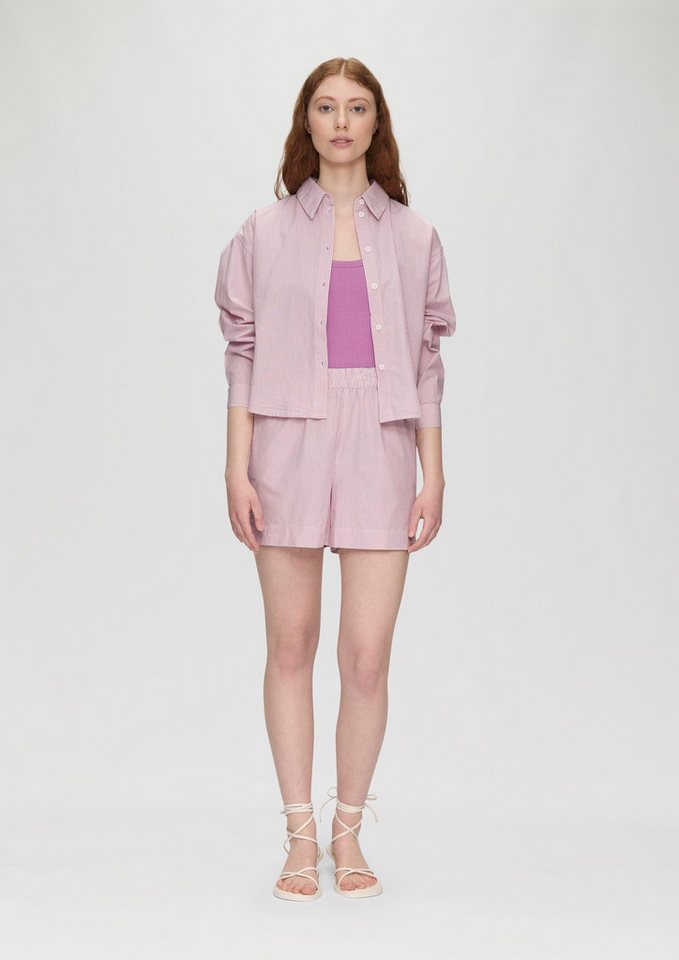 QS Shorts Hose Regular: Gestreifte Shorts mit Elastikbund von QS