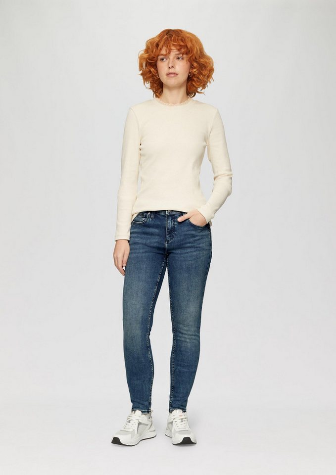 QS Skinny-fit-Jeans Jeans-Hose SADIE Jeans Sadie / Skinny Fit / Mid Rise / Skinny Leg / Superstretch von QS