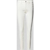 QS Slim Fit Jeans im 5-Pocket-Design in Offwhite, Größe 44 von QS