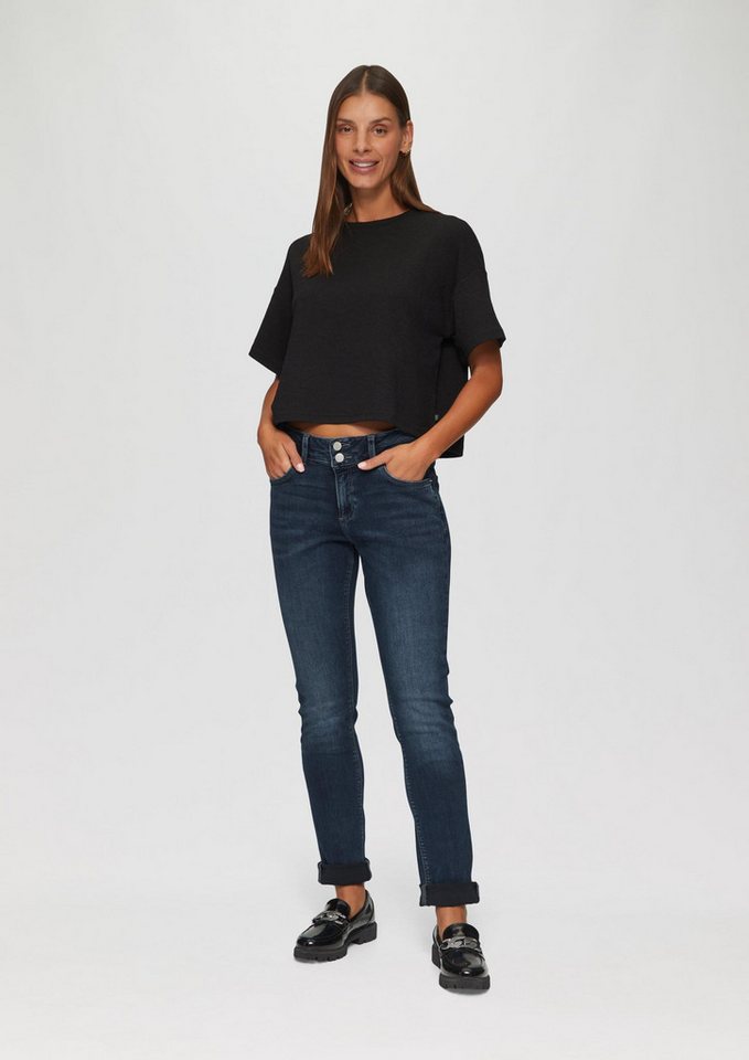 QS Slim-fit-Jeans Jeans-Hose CATIE Jeans Catie / Slim Fit / Mid Rise / Slim Leg von QS