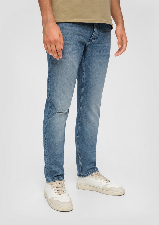 QS Slim-fit-Jeans Jeans-Hose RICK Jeans Rick / Slim Fit / Mid Rise / Slim Leg von QS