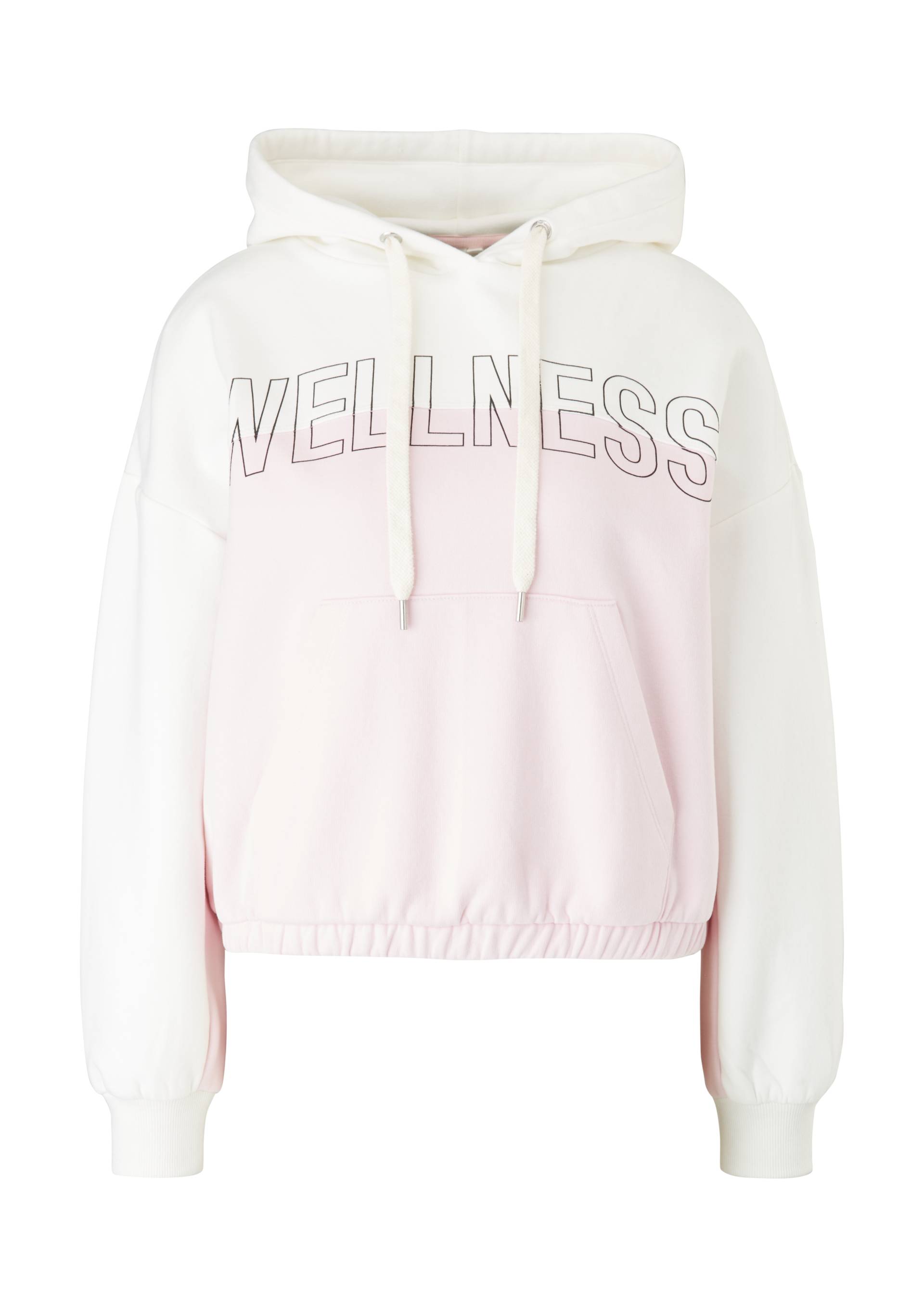 QS - Softes Sweatshirt mit Kapuze, Damen, Rosa von QS