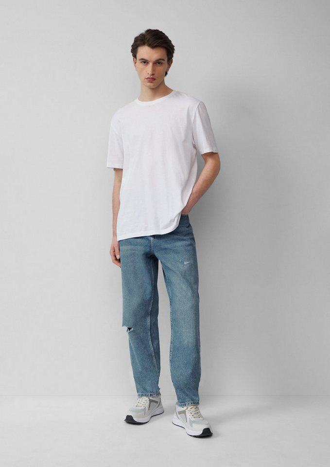 QS Stoffhose Jeans Devon / Relaxed Fit / Mid Rise / Tapered Leg QS Stoffhose Jeans Devon / Relaxed Fit / Mid Rise / Tapered Leg von QS