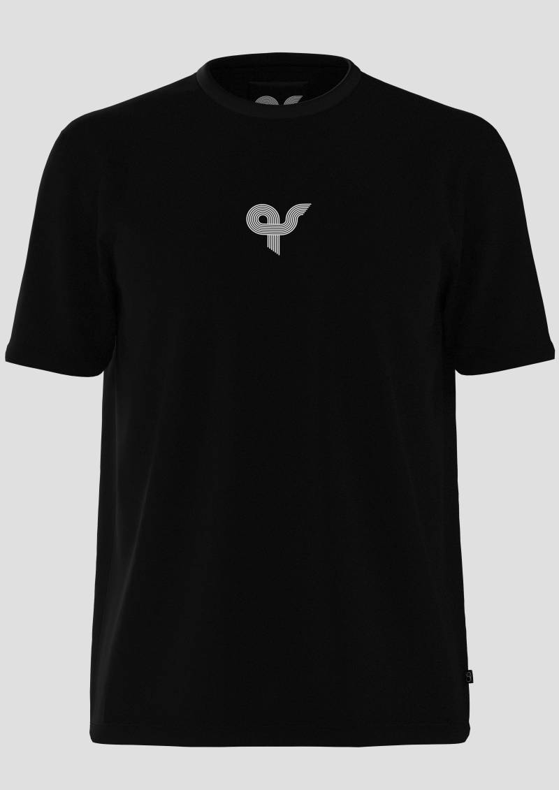 QS - Streets T-Shirt mit Print, Herren, schwarz von QS