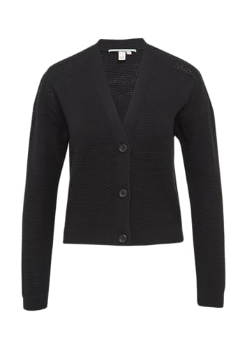 QS Damen 2162942 Strickjacke, 9999, Small von QS