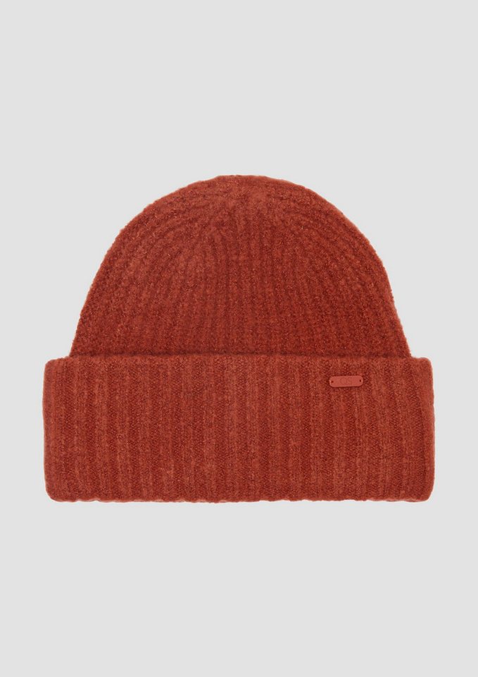 QS Strickmütze Mütze Mütze aus Strick von QS