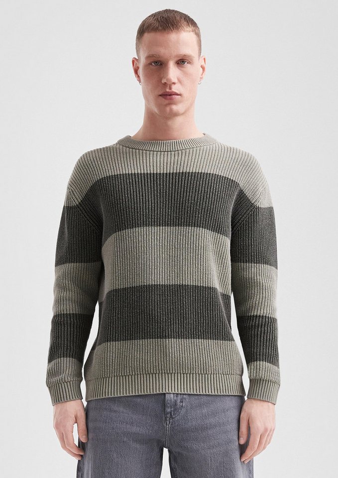 QS Strickpullover Grobstrickpullover mit Wascheffekt von QS