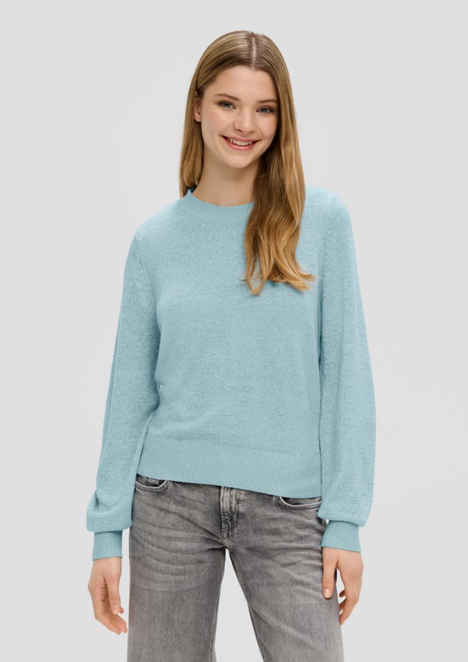 QS Strickpullover Pullover aus Strick von QS