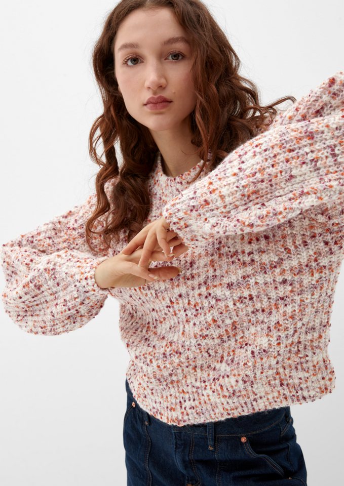QS Strickpullover Pullover aus weichem Strick von QS