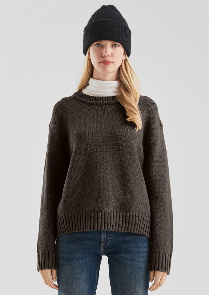 QS Strickpullover Strickpullover aus weicher Baumwollmischung von QS