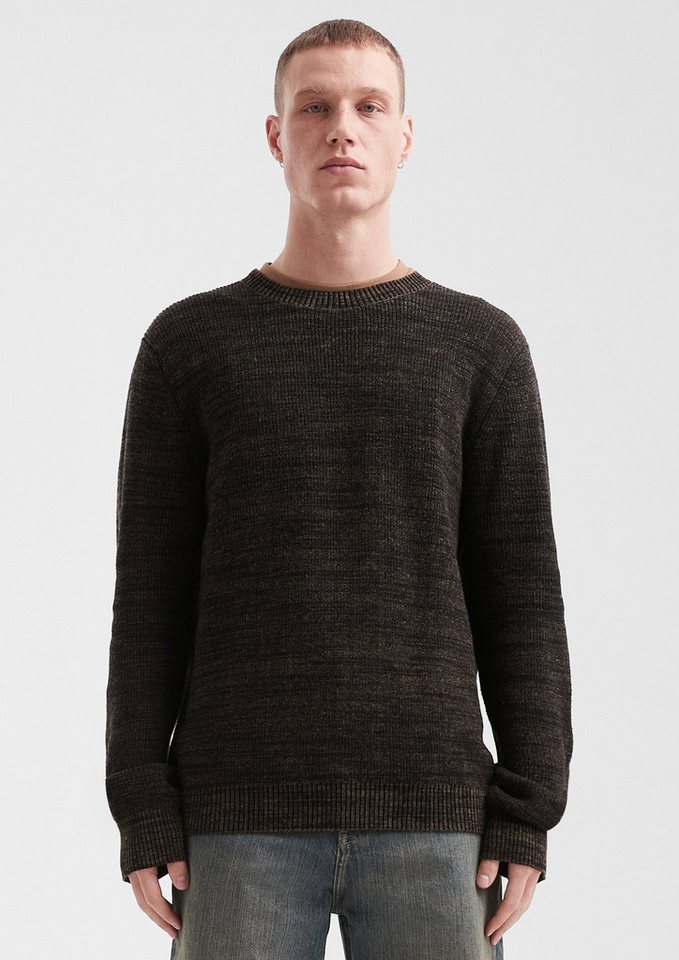 QS Strickpullover Melierter Strickpullover von QS