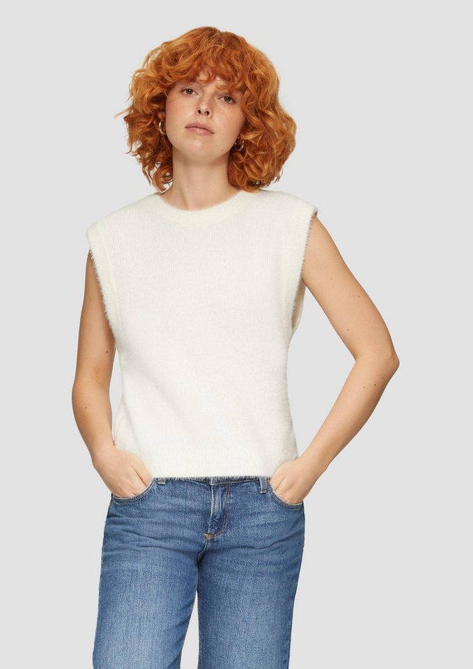 QS Longpullover Strickpullover (1-tlg) von QS