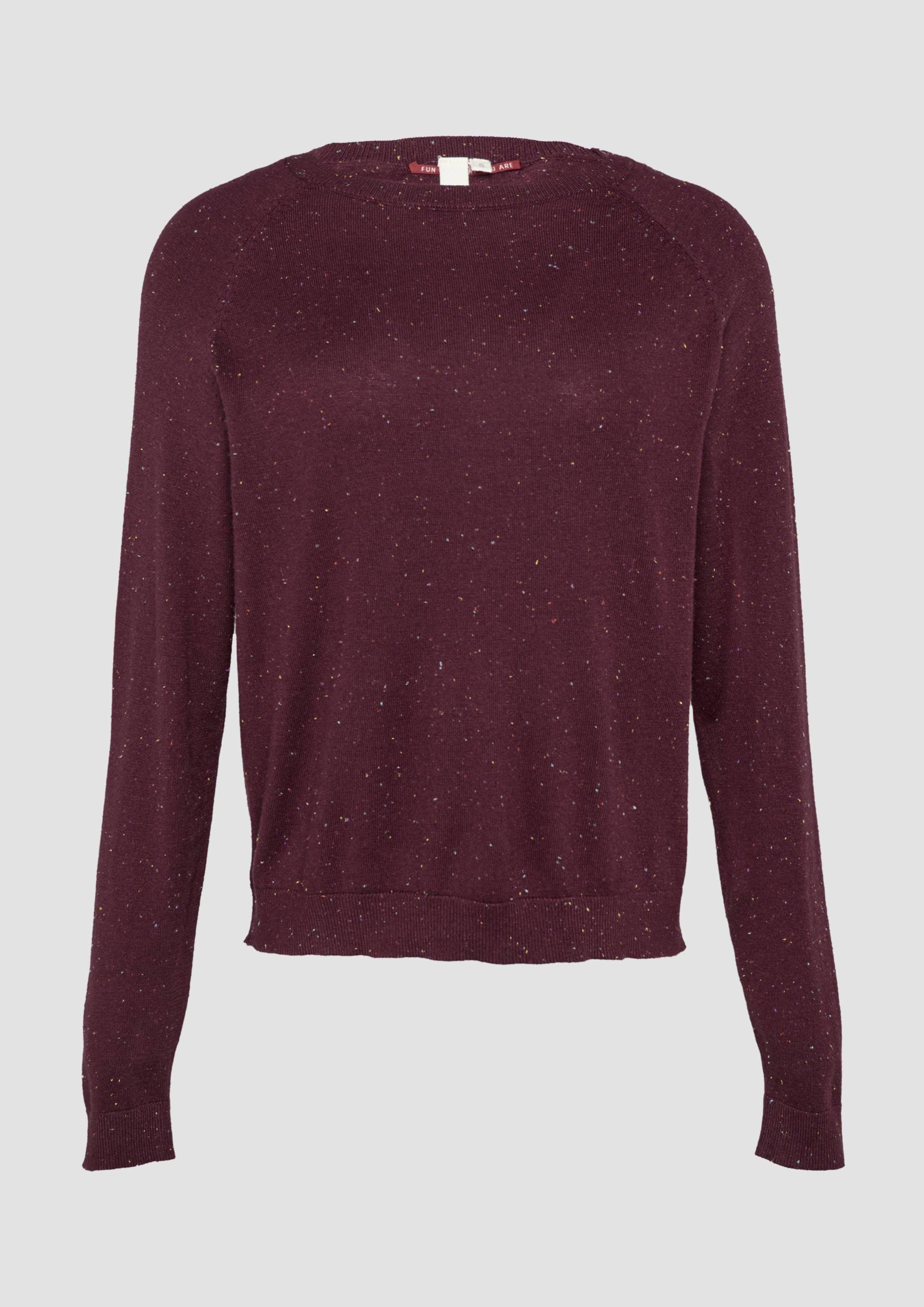 QS - Strickpullover mit Raglan-Ärmeln, Damen, Rosa QS - Strickpullover mit Raglan-Ärmeln, Damen, Rosa von QS