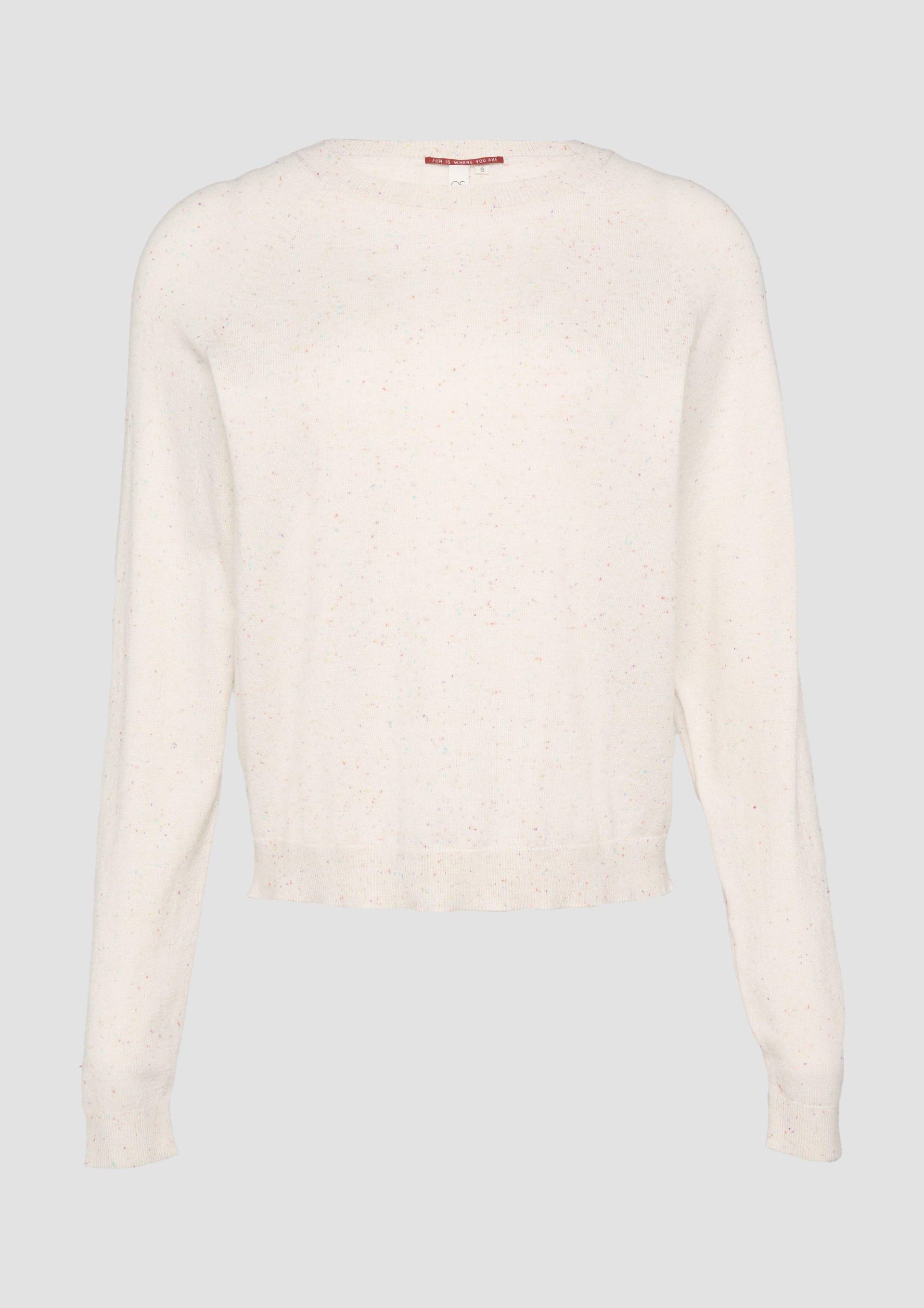QS - Strickpullover mit Raglan-Ärmeln, Damen, creme QS - Strickpullover mit Raglan-Ärmeln, Damen, creme von QS
