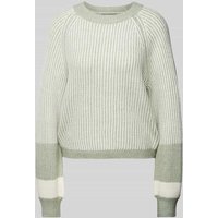 QS Strickpullover mit Rundhalsausschnitt in Weiss, Größe XS QS Strickpullover mit Rundhalsausschnitt in Weiss, Größe XS von QS