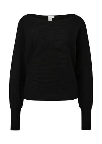 QS Damen 2144100 Pullover, Schwarz 9999, XL von QS