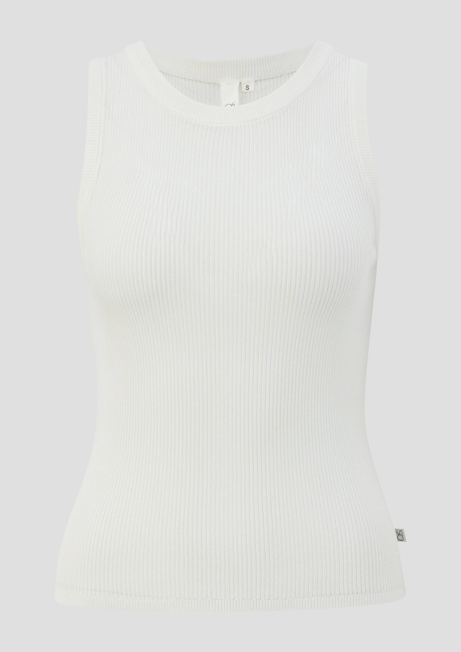 QS - Strickpullunder aus Viskosemix, Damen, creme von QS