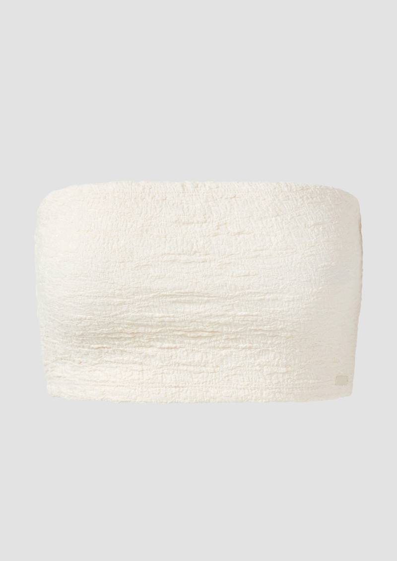 QS - Strukturiertes Bandeau, Damen, Beige QS - Strukturiertes Bandeau, Damen, Beige von QS