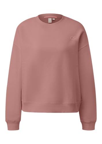 QS Weiches Sweatshirt mit Print Altrosa L von QS