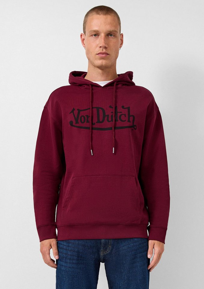 QS Sweatshirt Sweatshirt Hoodie mit Frontdruck, QS x Von Dutch von QS