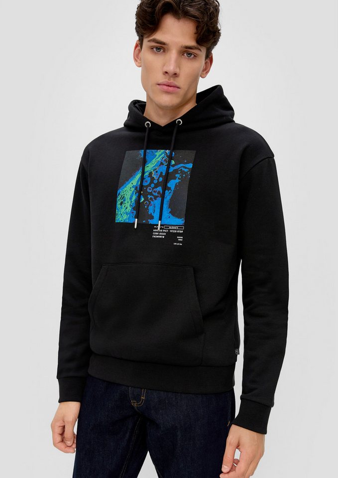 QS Sweatshirt Sweatshirt Sweatshirt mit Grafikprint von QS