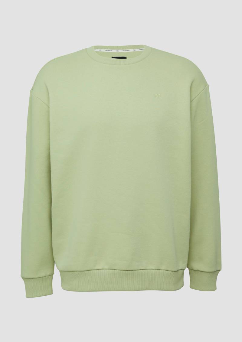 QS - Sweatshirt mit Logo-Stickerei, Herren, Grün QS - Sweatshirt mit Logo-Stickerei, Herren, Grün von QS