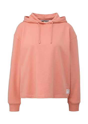 QS Damen 2141194 Sweatshirt, Orange, 48 von QS