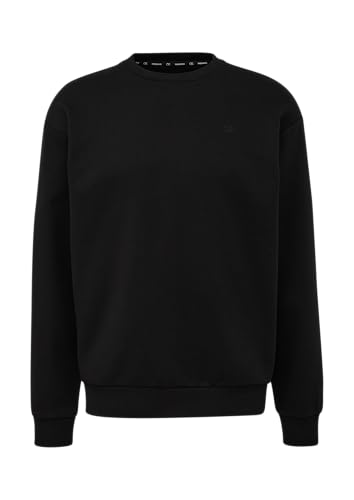 QS Sweatshirt mit Logo-Stickerei schwarz L von QS