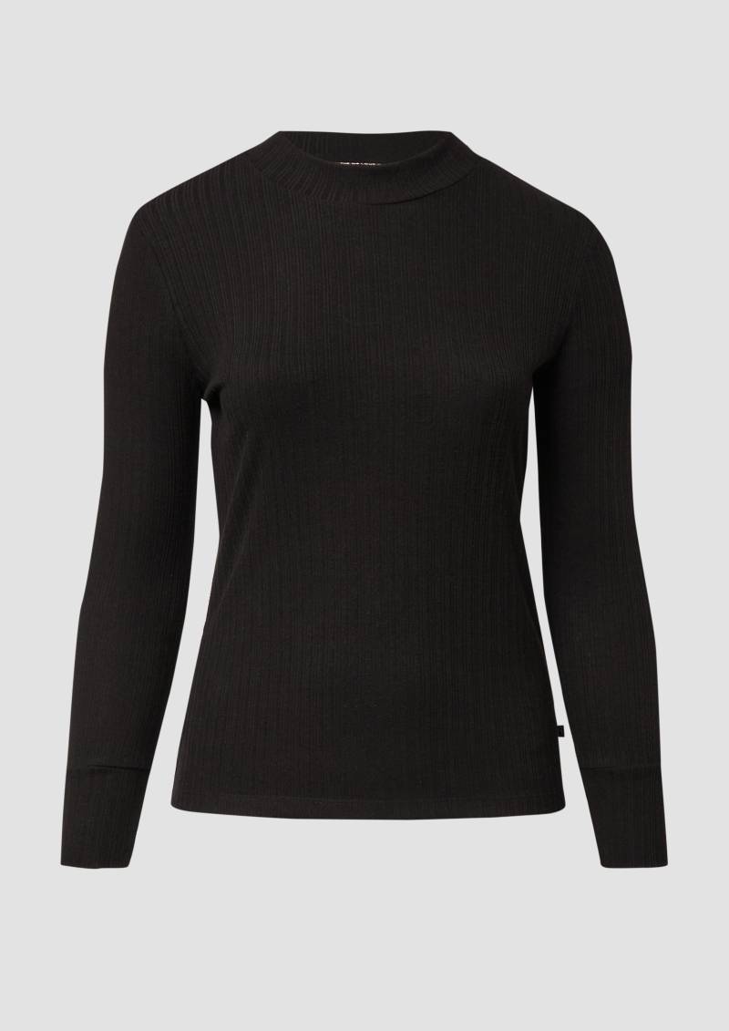 QS - T-Shirt, Damen, schwarz von QS