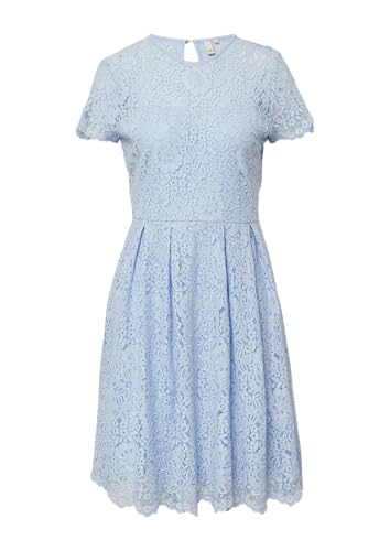 QS Tailliertes Spitzenkleid hellblau 40 von QS