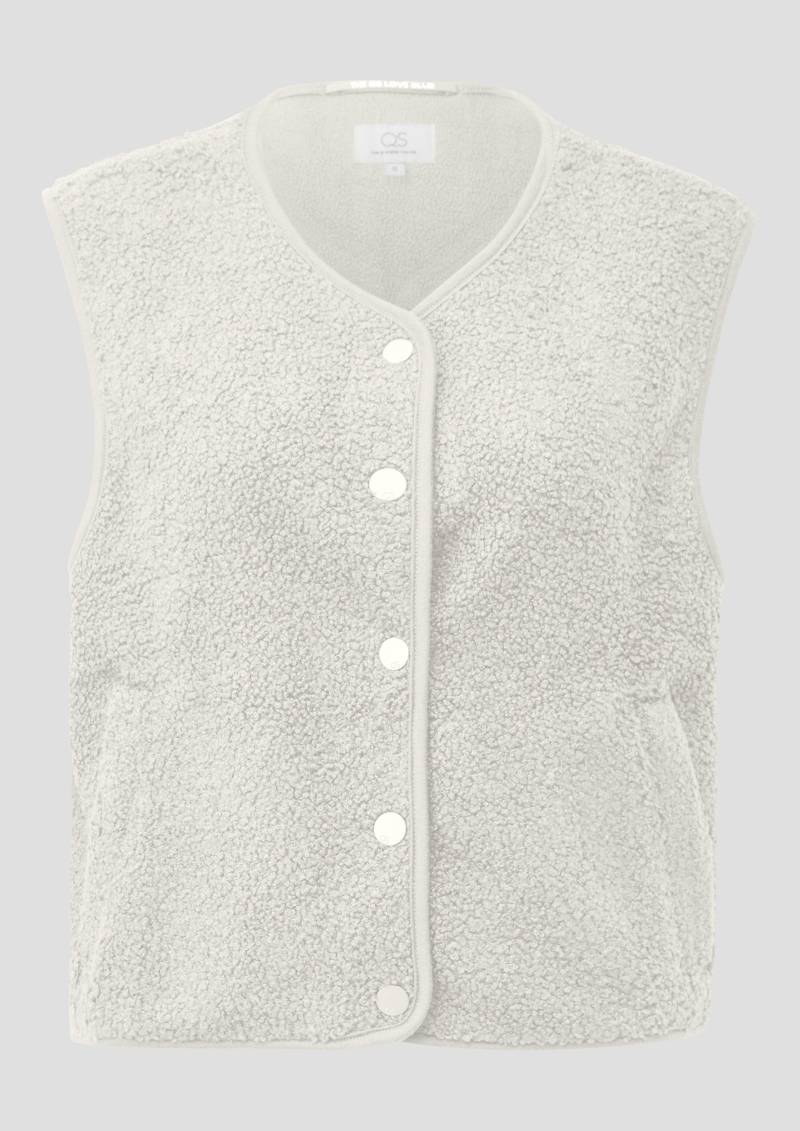 QS - Teddyweste, Damen, creme QS - Teddyweste, Damen, creme von QS