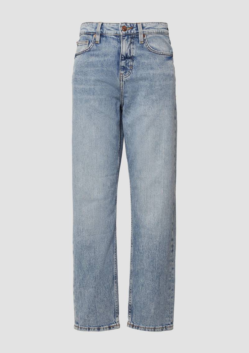 QS - Unisex Jeans / Loose Fit / Mid Rise / Straight leg / INCH Sizes, Damen, blau von QS