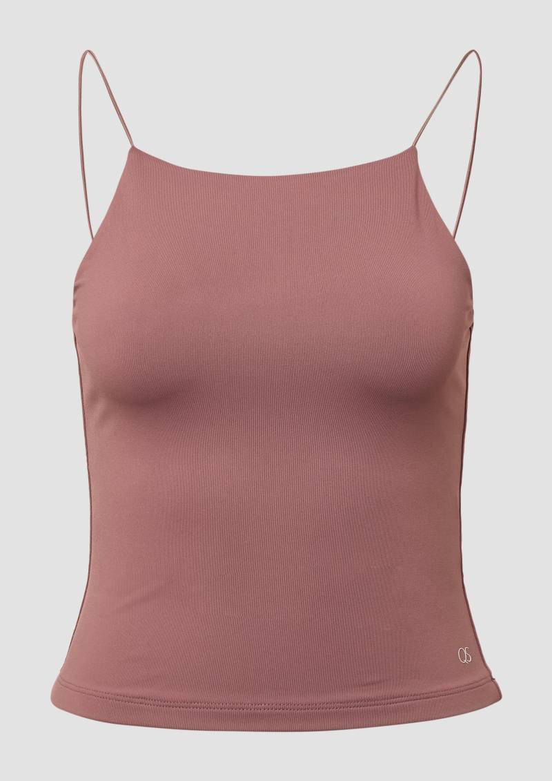 QS - Verkürzest Spaghettiträgertrop, Damen, Rosa QS - Verkürzest Spaghettiträgertrop, Damen, Rosa von QS