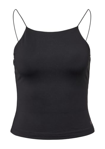 QS Verkürzest Spaghettiträgertrop schwarz M von QS