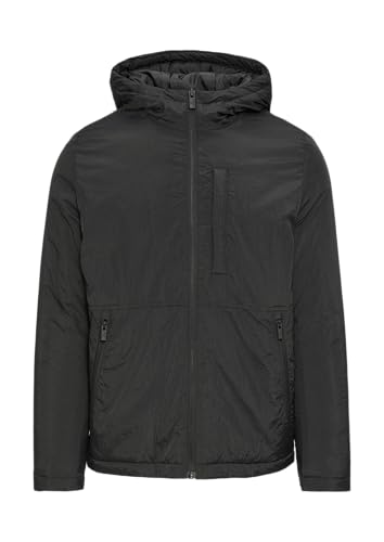 QS Wattierte Übergangsjacke mit Kapuze schwarz L von QS