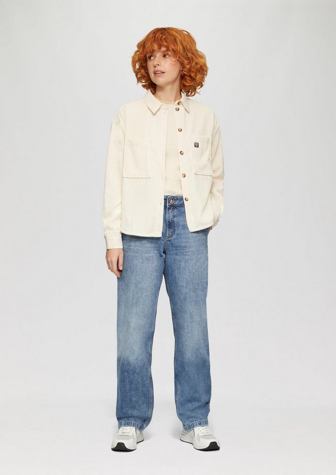 QS Weite Jeans Jeans-Hose Baggy Jeans / Relaxed Fit / Low Rise / Wide Leg von QS