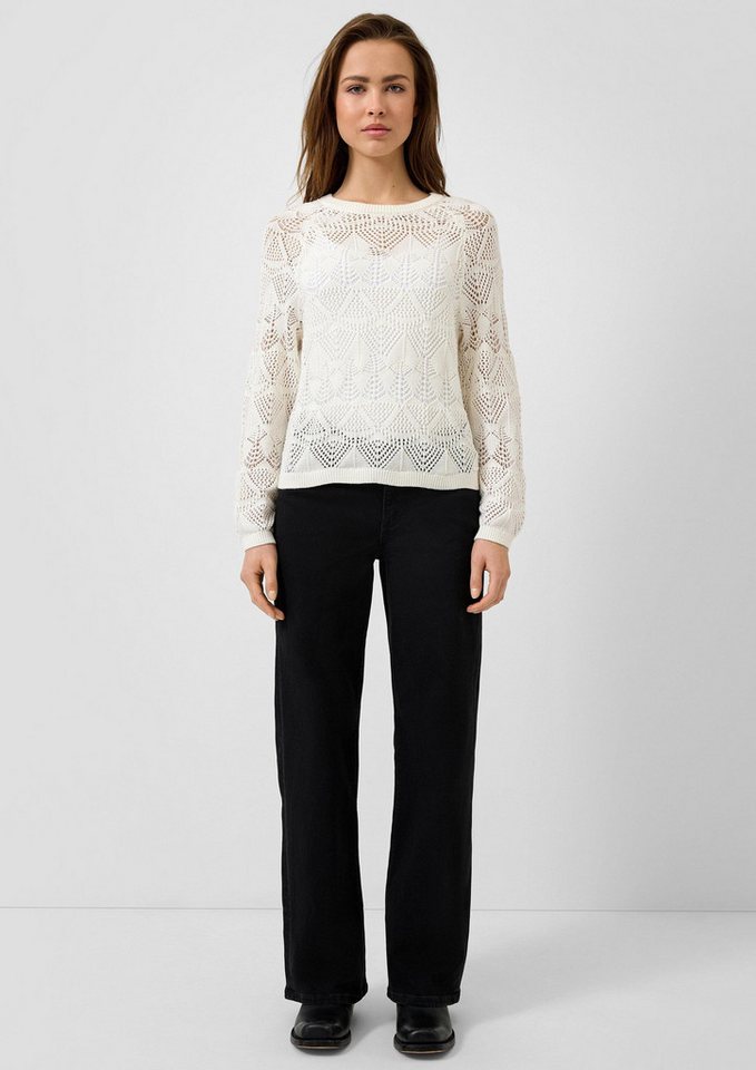 QS Weite Jeans Jeans-Hose CATIE Jeans Catie / Slim Fit / Mid Rise / Wide Leg / Superstretch von QS