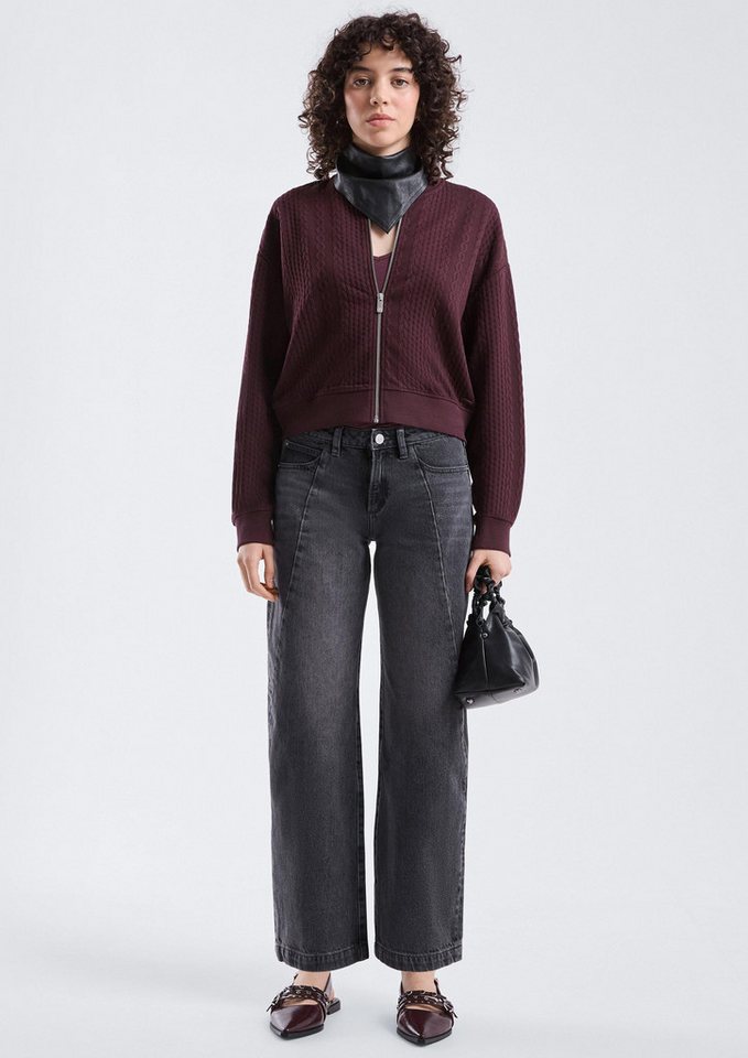 QS Weite Jeans Jeans-Hose Jeans/Mid Rise/Barrel Leg von QS