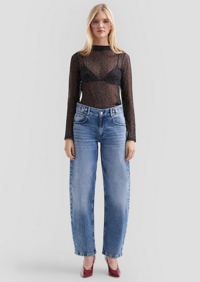 QS Weite Jeans Jeans-Hose Jeans Baggy / Relaxed Fit / Mid Rise / Barrel Leg QS Weite Jeans Jeans-Hose Jeans Baggy / Relaxed Fit / Mid Rise / Barrel Leg von QS