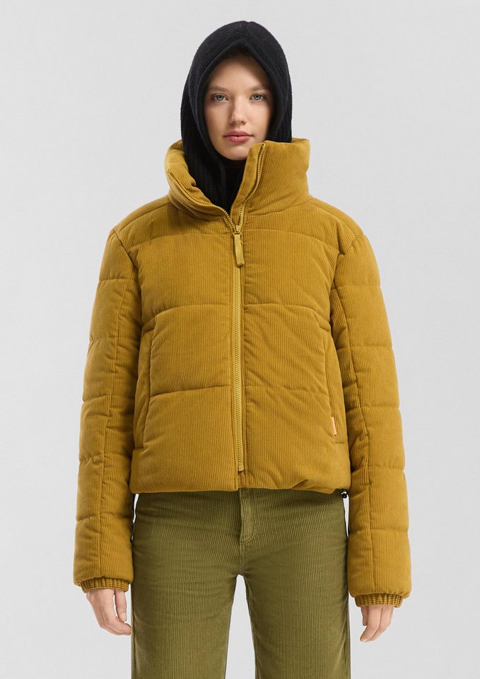 QS Winterjacke Outdoor-Jacke Wattierte Jacke aus Cord von QS