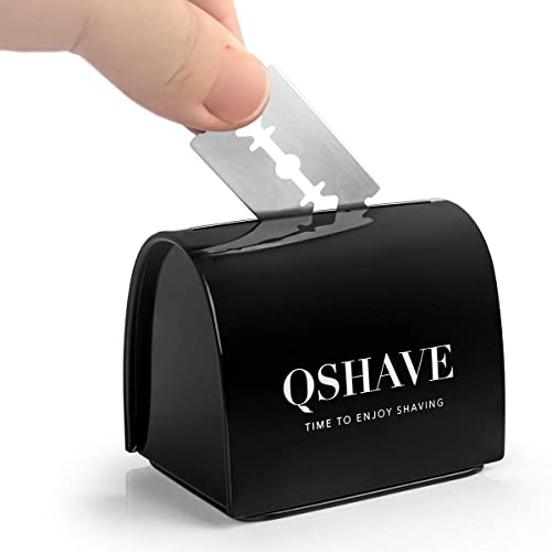 QSHAVE Aufbewahrungsbox für gebrauchte Rasierklingen von QSHAVE